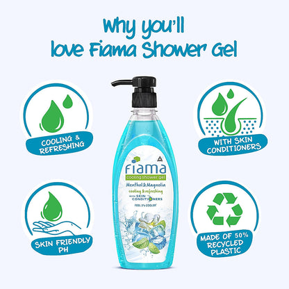 Menthol & Magnolia Shower gel, 500 ml-5