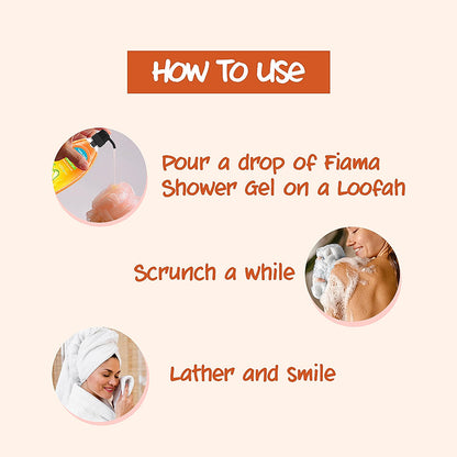 Peach & Avocado Shower Gel, 900 ml-6