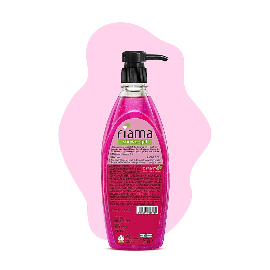 Patchouli & Macadamia Shower Gel, 500 ml-3