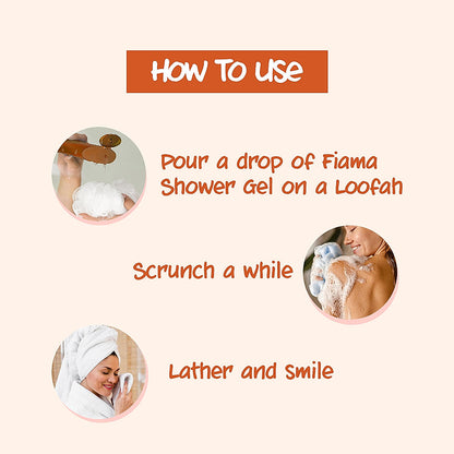 Fiama Shower Gel Peach & Avocado, Body Wash with Skin Conditioners for Soft Moisturised Skin, 1.5L pouch-4