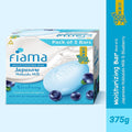Fiama Japanese Hokkaido Milk Bar Blue Berry 125gx3
