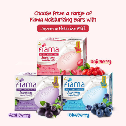Fiama Japanese Hokkaido Milk Bar Goji Berry 125g-7