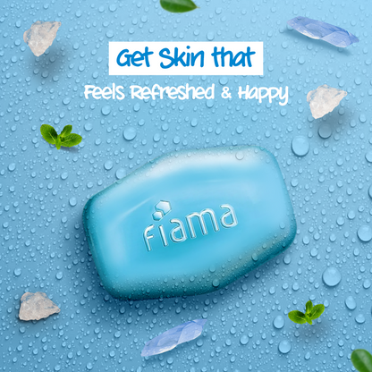 Fiama Men's GBB Refreshing Pulse Gel Bar, 125g (Pack of 3)